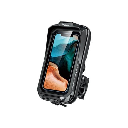 TRUSMI LP21-02 Motorcycle/Bicycle Waterproof Phone Holder Black