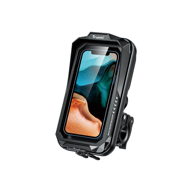 TRUSMI LP21-02 Motorcycle/Bicycle Waterproof Phone Holder Black