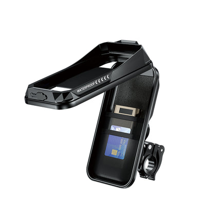 TRUSMI LP21-02 Motorcycle/Bicycle Waterproof Phone Holder Black