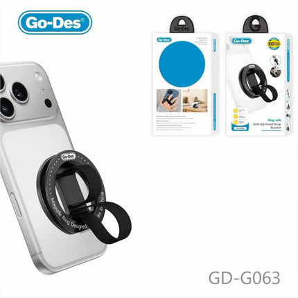 Go-Des GD-G063 Mag-Safe Anti-Slip Hand Strap Bracket