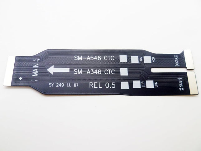 trsumi Mainboard Flex - A34 | Precision Diagnostic Flex Cable for Samsung Galaxy A34 Logic Board with High Signal Accuracy & ESD Protection.