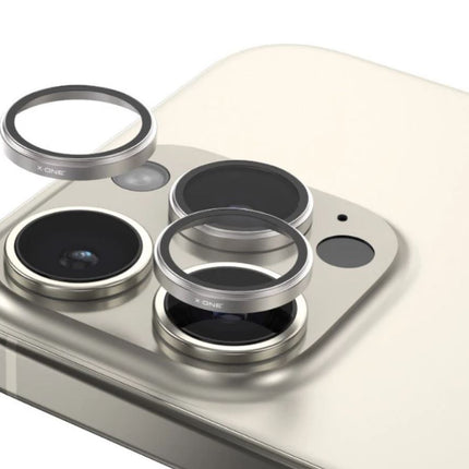 Premium (3 In 1)  Back Camera Glass iPh 15 Pro Max/15 Pro Natural