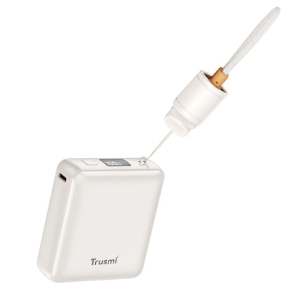 TRUSMI PB06-02 PD22.5W Single C Digital Display Power Bank 10000mAh with C to C Cable Grey