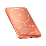 TRUSMI PY009-C MAGO PD20W Ultra thin Magnetic Wireless Power Bank 5000mAh- Orange