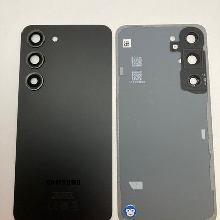 Galaxy S23 Rear Back Glass Battery Cover Camera Lens Adhesive White
