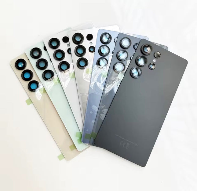 Galaxy S25 Ultra Rear Back Glass Battery Cover Camera Lens Adhesive Green
