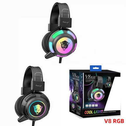 YORO Wired Gaming Headset | 3.5mm Jack, Built-in Microphone, Volume Control – 122dB Sensitivity