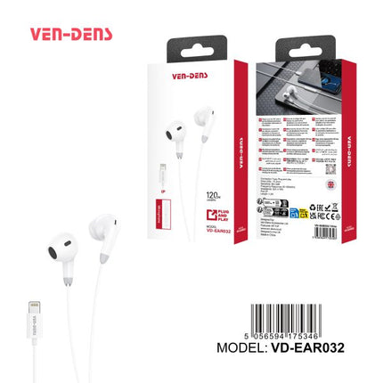 Ven Dens lightening headphones VD-EAR032