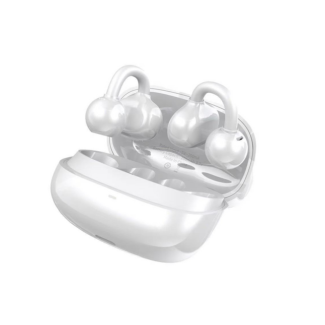 TRUSMI WS18-012 OWS Clip-On Wireless Earphone White