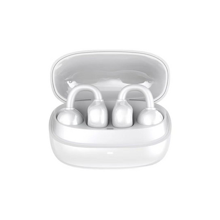 TRUSMI WS18-012 OWS Clip-On Wireless Earphone White