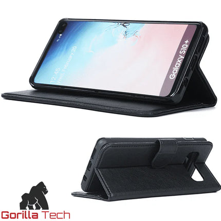 Gorilla Tech 2 in 1 Premium Wallet Case Black For Apple iPhone 16 Pro Max