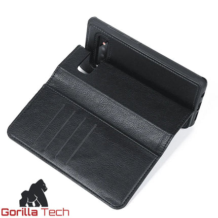 Gorilla Tech 2 in 1 Premium Wallet Case Black For Apple iPhone 16 Pro Max