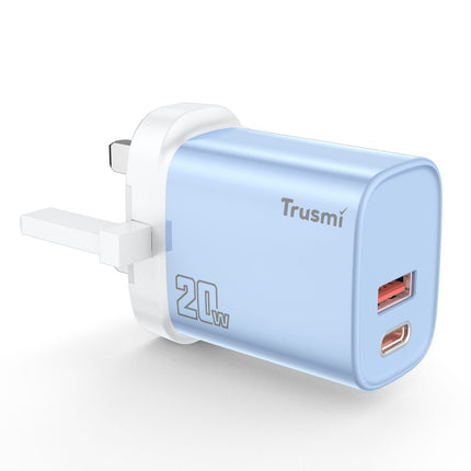 TRUSMI CH11-065 PD20W A+C GaN Fast Charger Set with C to L Cable