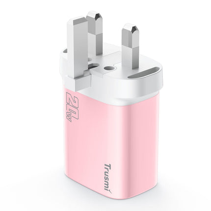 TRUSMI CH11-067 PD20W A+C GaN Fast Charger Set with C to L Cable