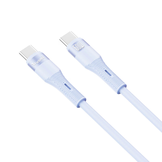 Trusmi CA34-070 60W Silicone Charging Cable - USB C to C