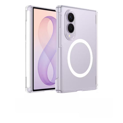 Shockproof Transparent Magsafe Case For Galaxy Z Fold 8