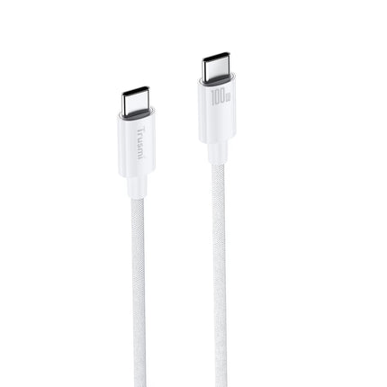 TRUSMI CA55-07 3M 100W Braided Charging Cable C to C