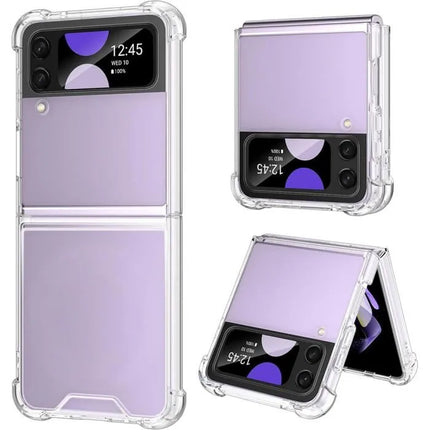 Shockproof Transparent Gel Case for Samsung Galaxy Z Flip 6