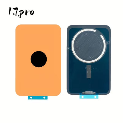Back Glass iPhone 17 Pro+Lens +MagSafe White