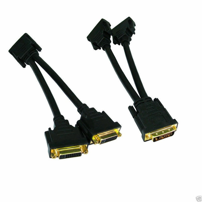 DVI to 2 X VGA Splitter Cable