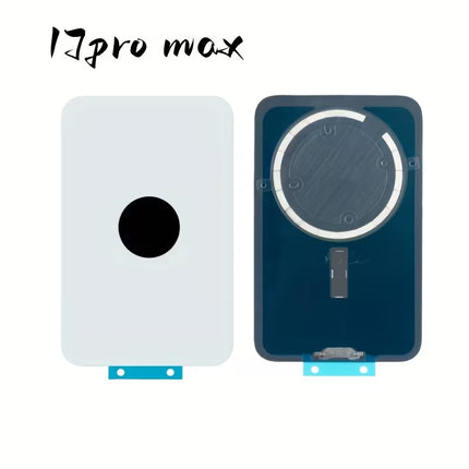 Back Glass iPhone 17 Pro Max +Lens +MagSafe White