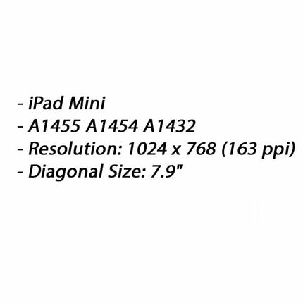 LCD Display Replacement Screen For iPad Mini 1