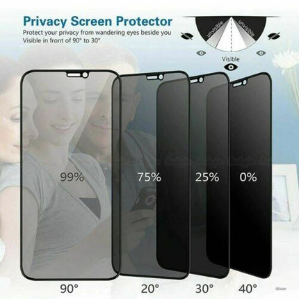 360 Privacy Tempered Glass Full Glue Film For Apple iPhone 13