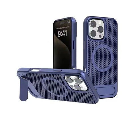 Gorilla Tech Mesh Stand For  Samsung Galaxy S24 Ultra– Military-Grade Protection with Cooling Mesh Design & Kickstand