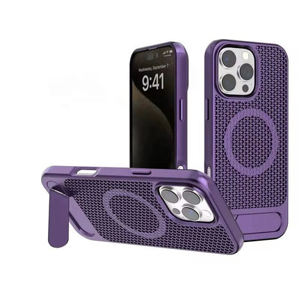 Gorilla Tech Mesh Stand For  Samsung Galaxy S24 Ultra– Military-Grade Protection with Cooling Mesh Design & Kickstand