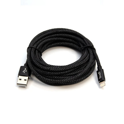 Budi Cable 3M 3A Aluminum Shell USB to L Braided Cable DC206L30B