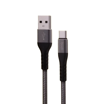 Budi Cable 2M 3A Fast USB To Type C Braided Cable DC197T20H