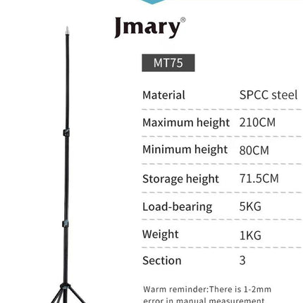 Jmary Tripod Stand Light MT-75