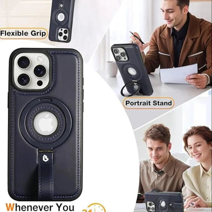 Leather shell Compatible Magsafe a Capture Grio Loop For iPhone 16 Colour