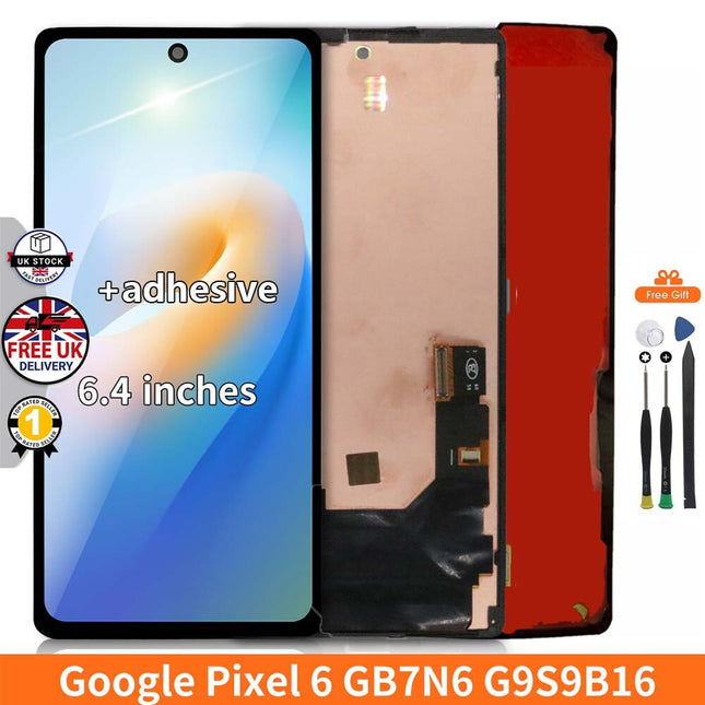 Google Pixel 6 Change Glass With Finger Print LCD Display Touch Screen