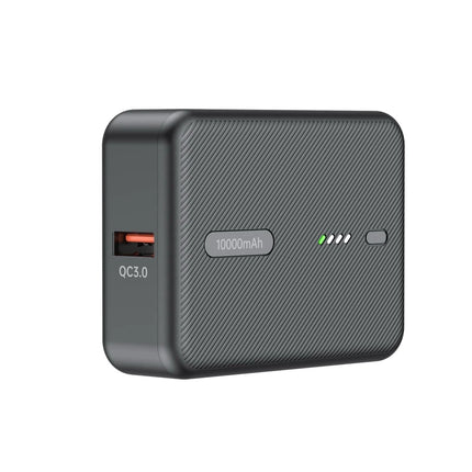 Budi PB097B 10000mAh Mini Power Bank – 20W PD + QC3.0 Fast Charging, Compact & Portable