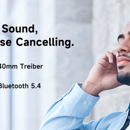 Wireless TRUSMI Hi-Res Headphones with Active Noise Cancellation (ANC) & Hi-Fi Sound