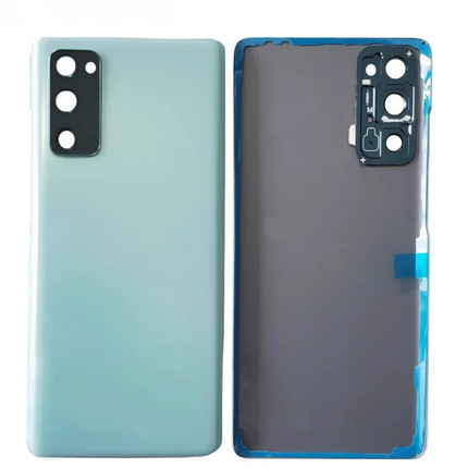 Galaxy S20 FE Rear Back Glass Battery Cover Camera Lens Adhesive Green