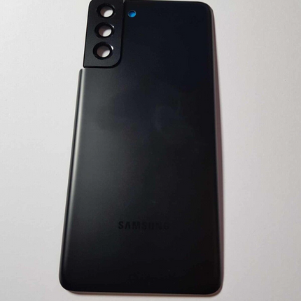 Galaxy S21 Plus Rear Back Glass Battery Cover Camera Lens Adhesive Black