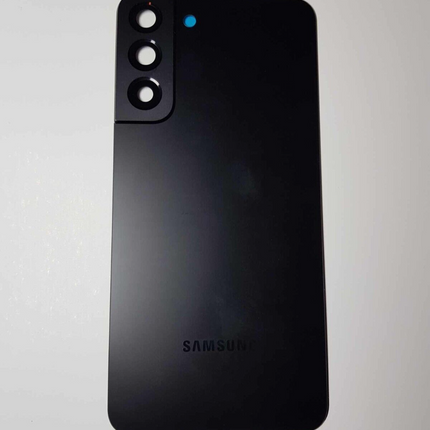 Galaxy S22 Plus Rear Back Glass Battery Cover Camera Lens Adhesive Black