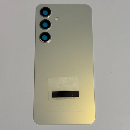 Galaxy S24 Rear Back Glass Battery Cover Camera Lens Adhesive Yellow/Gold