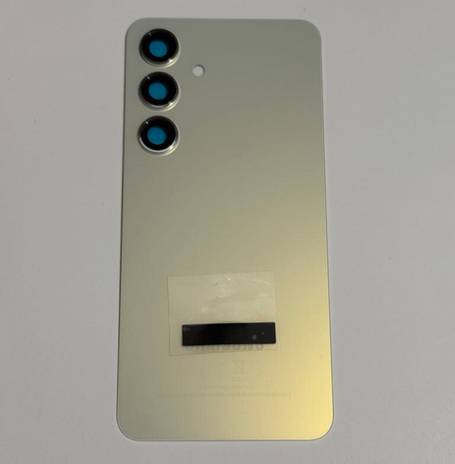 Galaxy S24 Rear Back Glass Battery Cover Camera Lens Adhesive Yellow/Gold