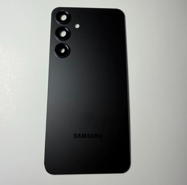 Galaxy S24 Plus Rear Back Glass Battery Cover Camera Lens Adhesive Black