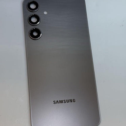 Galaxy S24 Plus Rear Back Glass Battery Cover Camera Lens Adhesive Grey