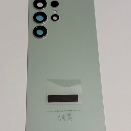 Galaxy S24 Ultra Rear Back Glass Battery Cover Camera Lens Adhesive Green