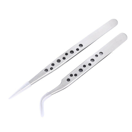 Straight Tweezer Repair Tool Stainless Steel