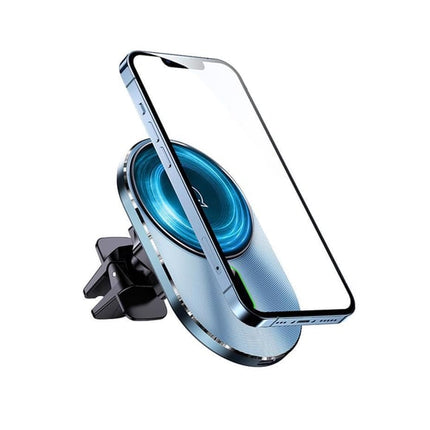 USAMS US-CD170 15W 2-in-1 Magnetic Wireless Charger with Type-C Magsafe Stand for iPhone and Smartphones