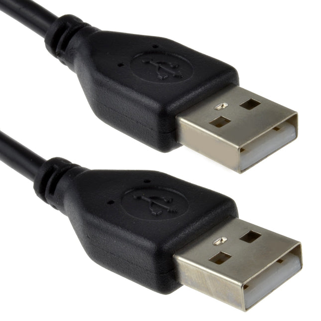USB 2.0 USB A to USB A Cable Male to Male Lead (1.5M)