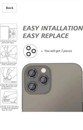 3-in-1 Black Glass Film For Apple iPhone 16 Plus